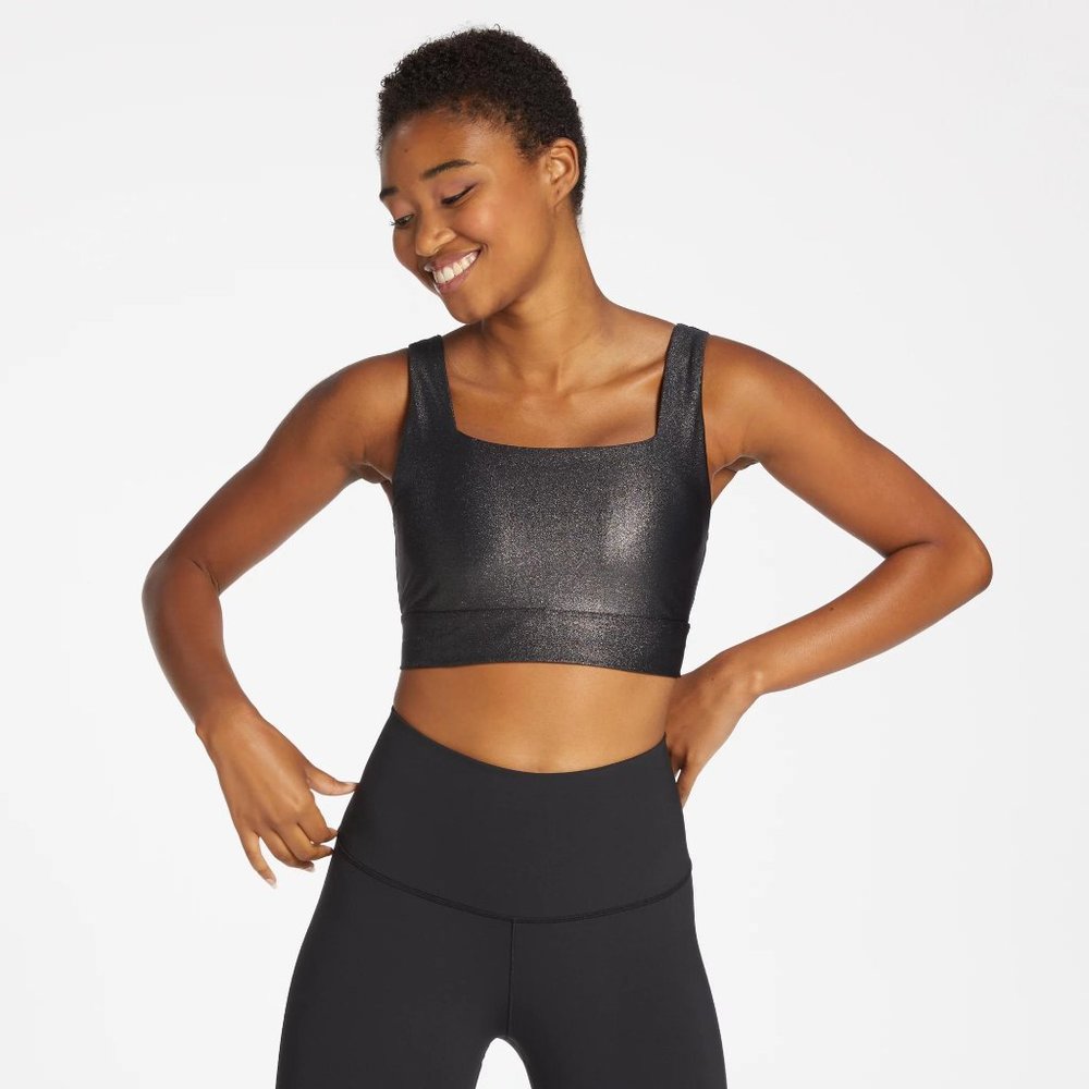 NWT CALIA Women's Energize Medium Support Shine Sports Bra